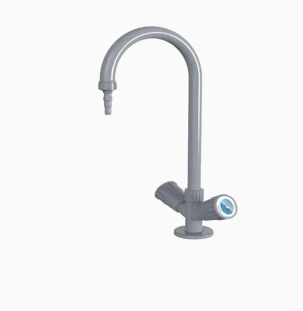 Gooseneck Single Handle Deck Mounted Lab Faucet