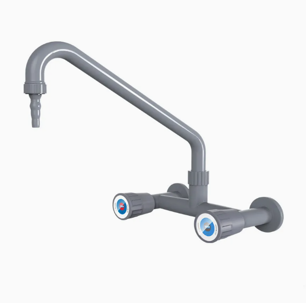 Gooseneck Single Handle Deck Mounted Lab Faucet